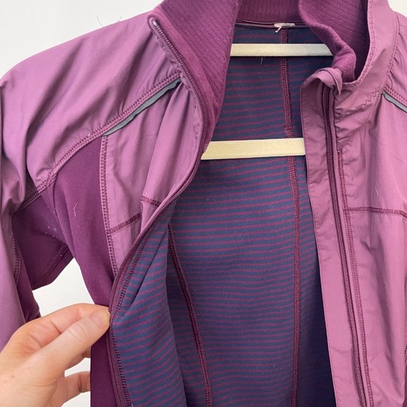 Lululemon Can't Stop Jacket, Plum, Size 2/4 - Picture 9 of 9